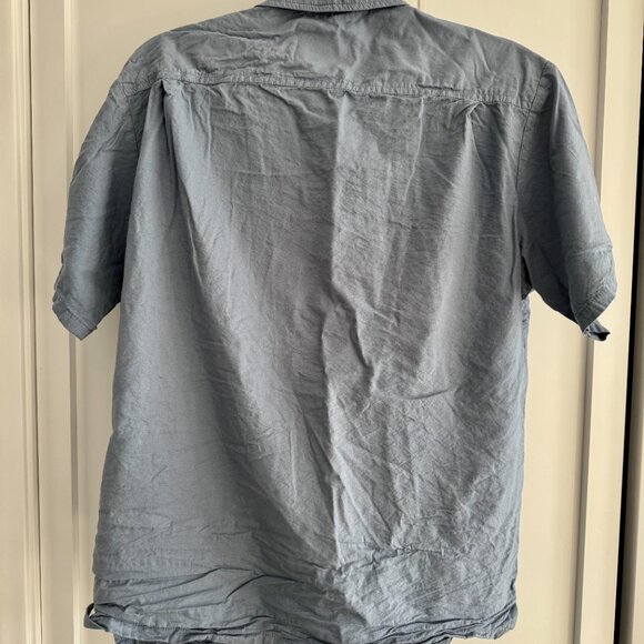 Bather Traveler Camp Shirt size L in dusty Blue - Picture 3 of 3